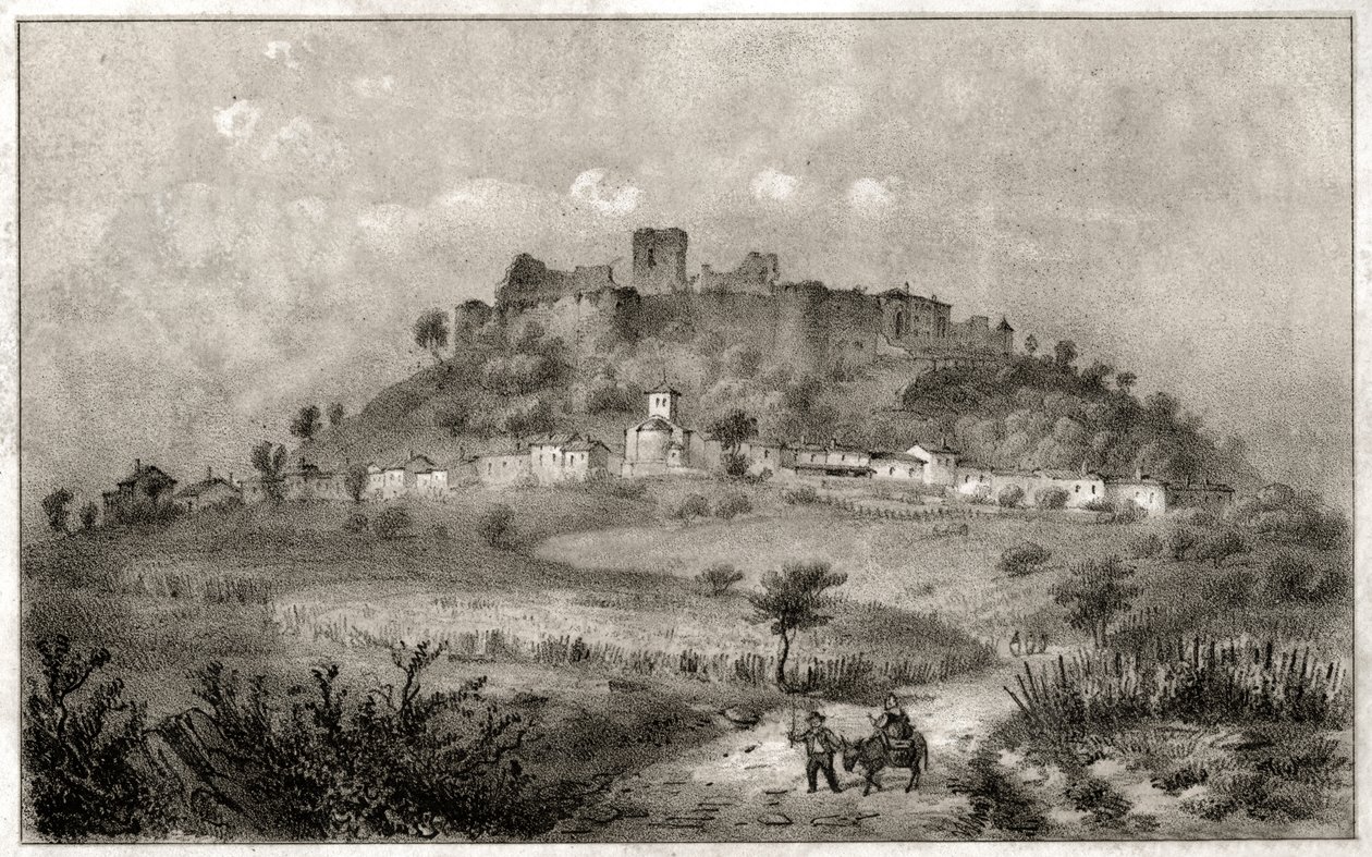 Ruins of the Castle of Preny, Lorraine by . .
