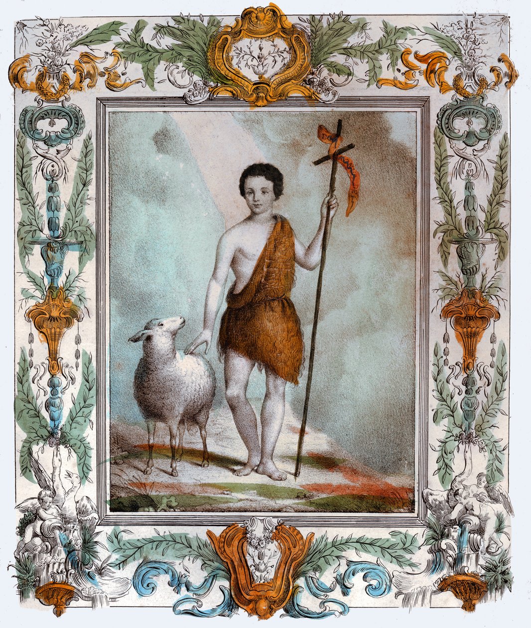 Saint John the Baptist (Engraving) by . .