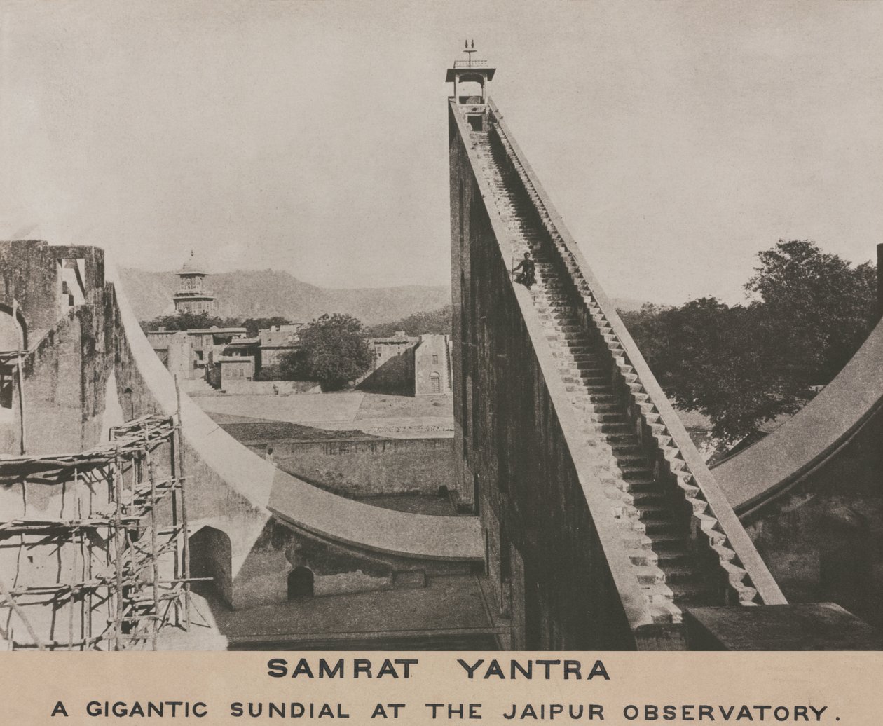 Samrat Yantra at Jaipur Observatory, India by Frederick (attr. to) Barnard