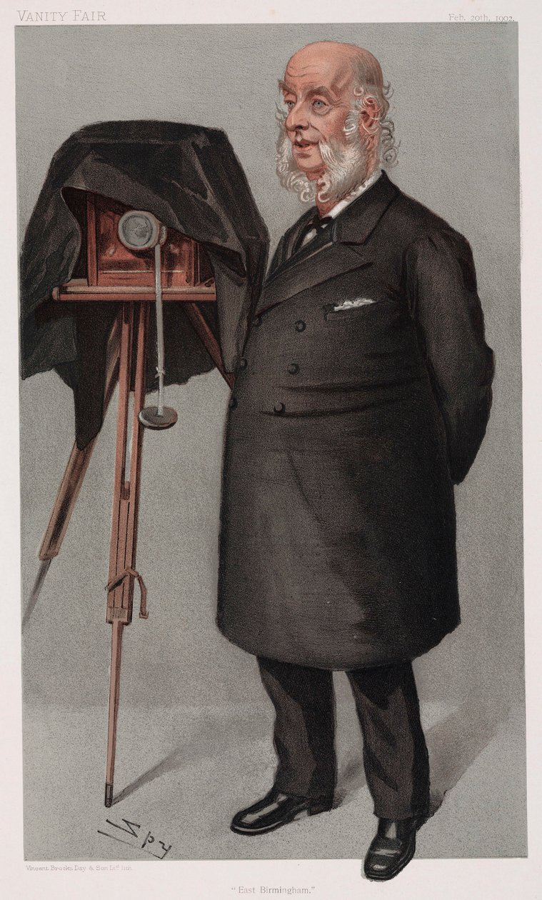 Sir John Benjamin Stone, English Photographer by Henry Charles Fehr