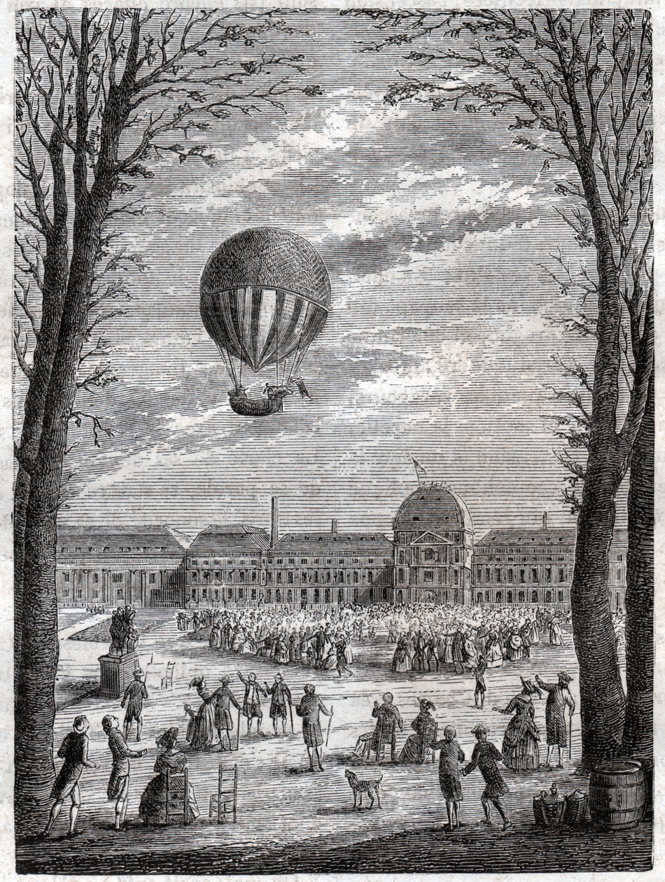 Balloon Flight by Frederick (attr. to) Barnard