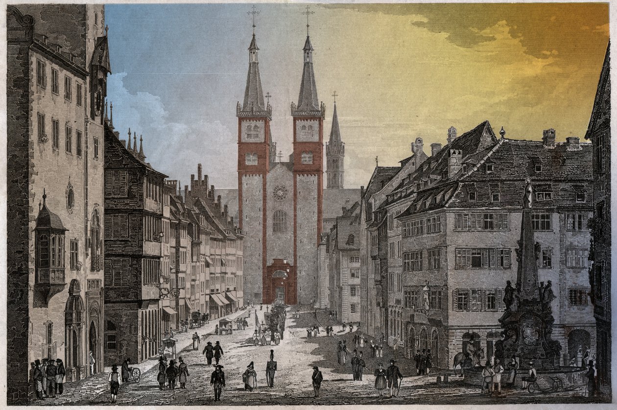 Wurzburg, circa 1830 by . .