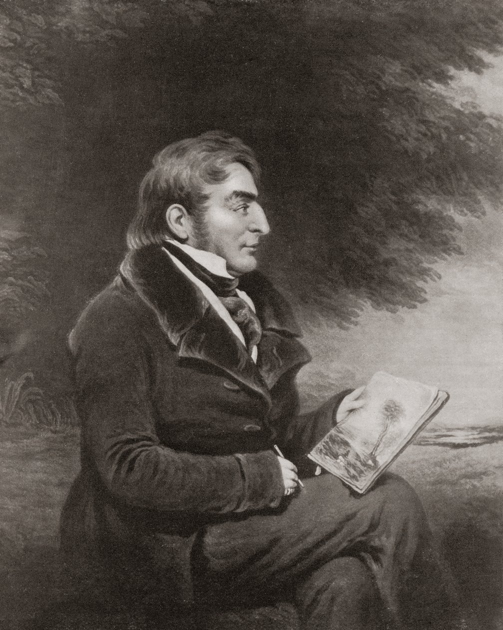 Joseph Mallord William Turner, from Bibbys Annual, published 1910 by after English School