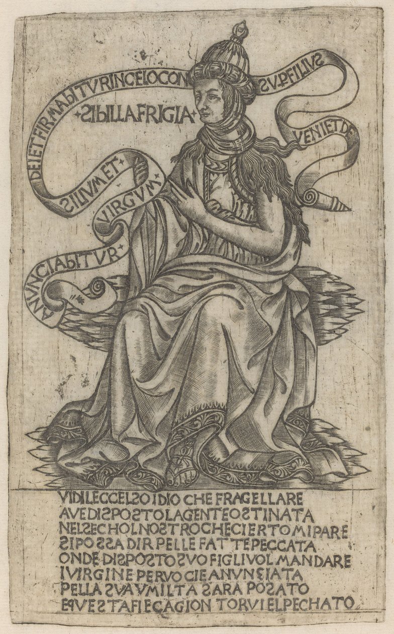Phrygian Sibyl by after Baccio Baldini