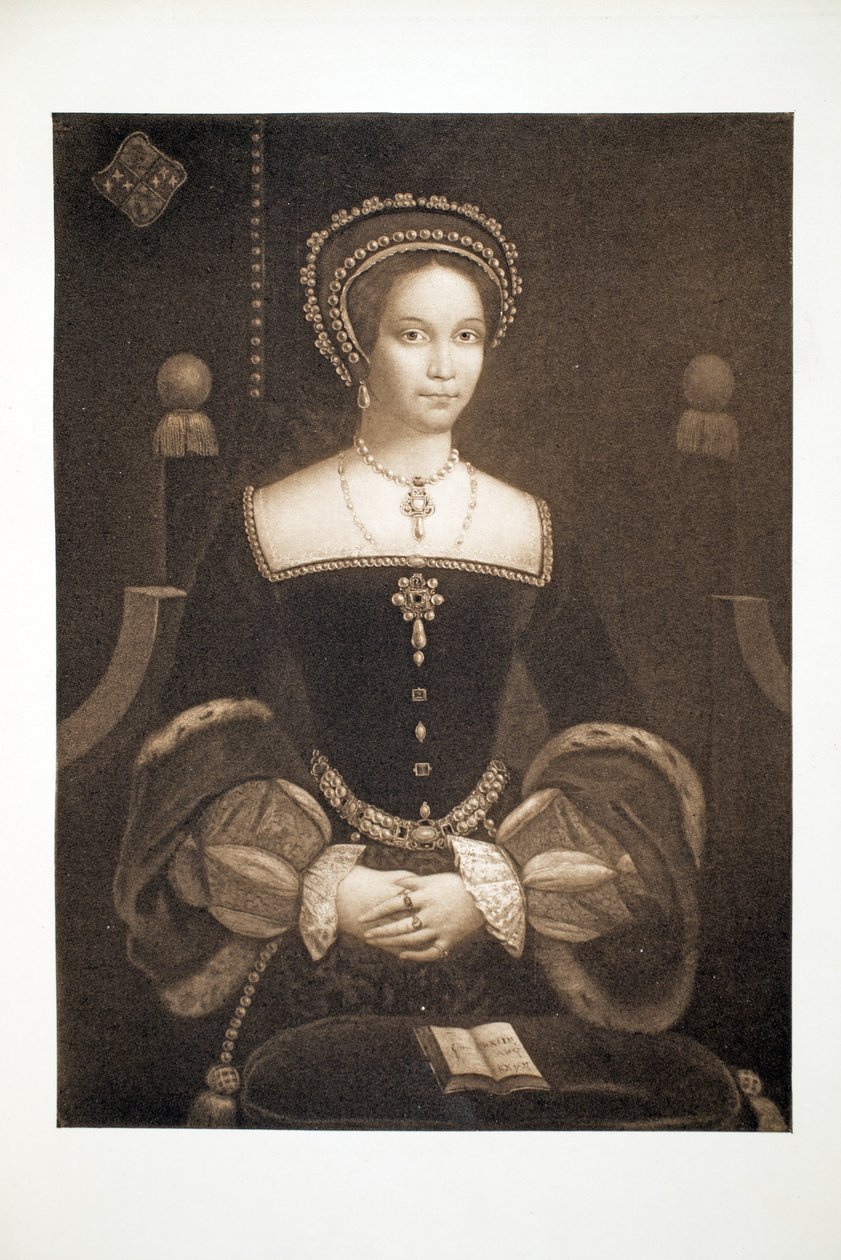 Princess Mary, later Queen Mary I, c.1537, pub. 1902 by after English School