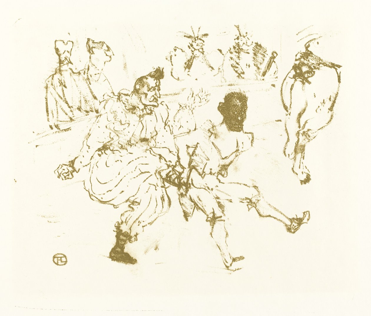 Footit and Chocolat by after Henri de Toulouse Lautrec