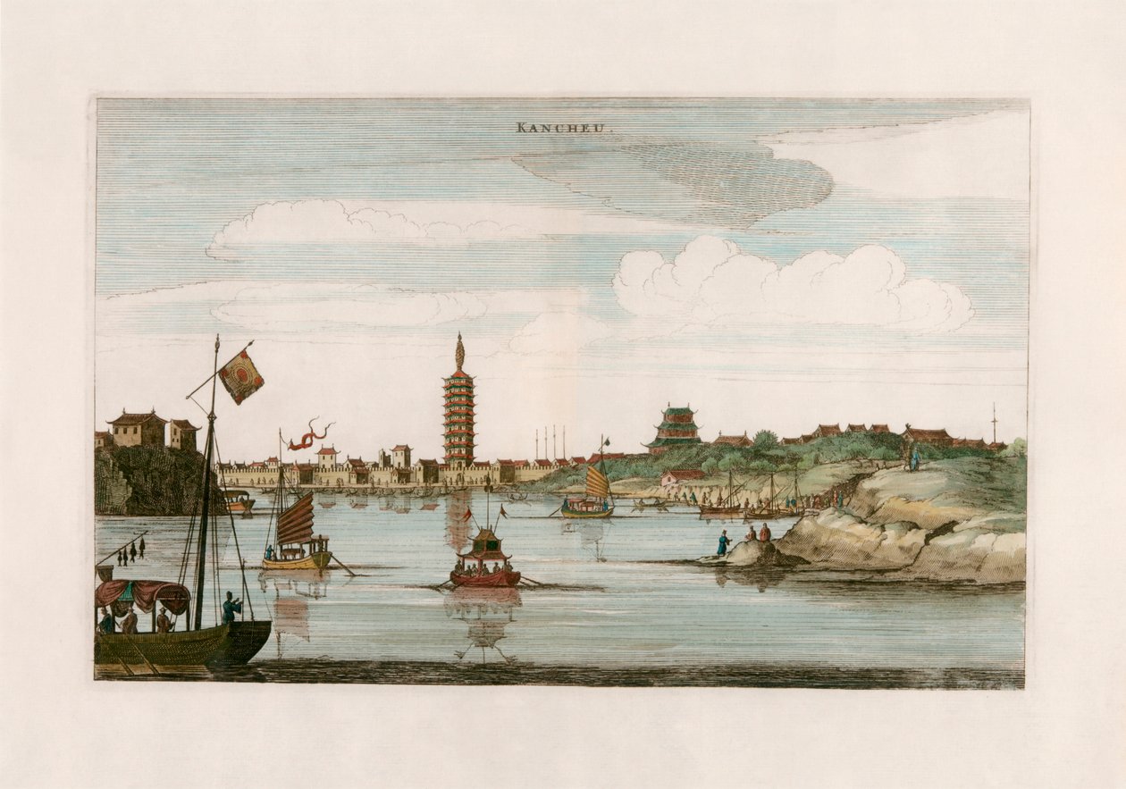 Kancheu by after Johannes Nieuhof