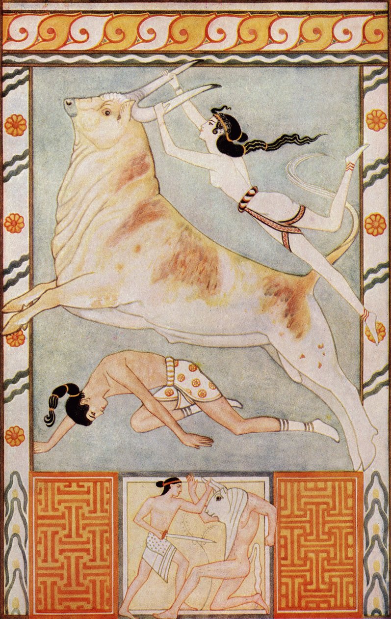 The Bull Baiters, Illustration from 