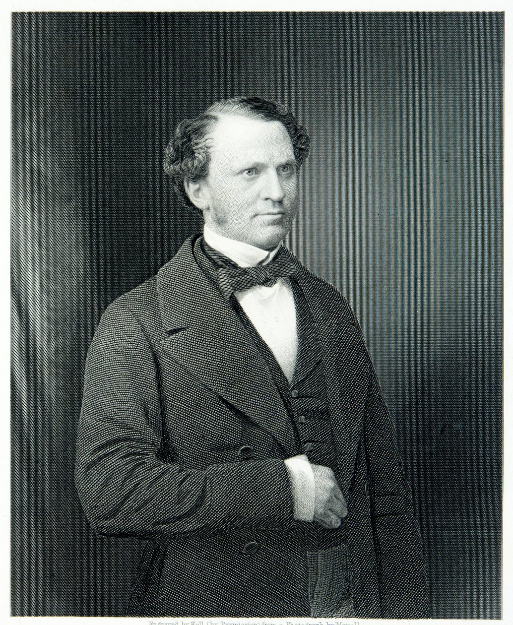 The Right Honourable Edward Henry Stanley, Earl Of Derby by John Jabez Edwin Paisley Mayall