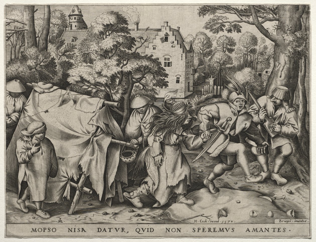 The Wedding of Mopsus and Nisa by after Pieter Bruegel