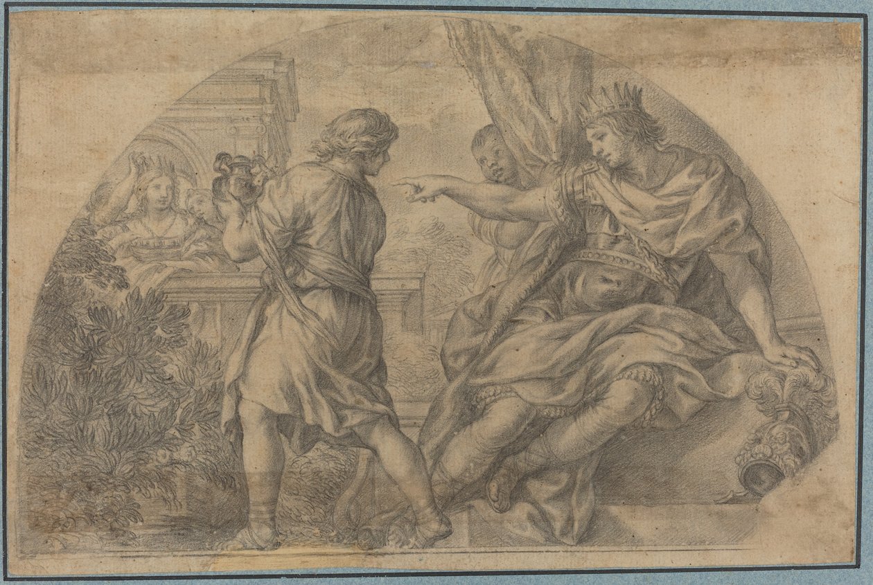 Masinissa and Sophonisba by after Pietro da Cortona
