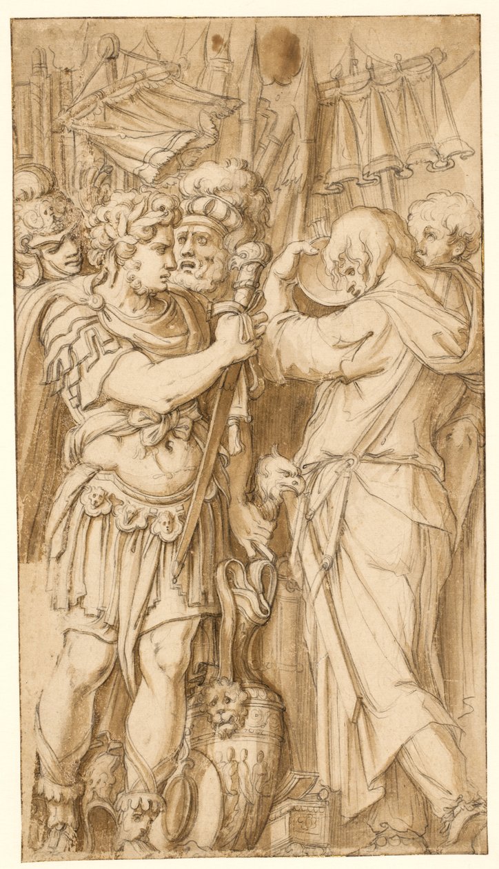 Scene from Roman History by after Polidoro da Caravaggio