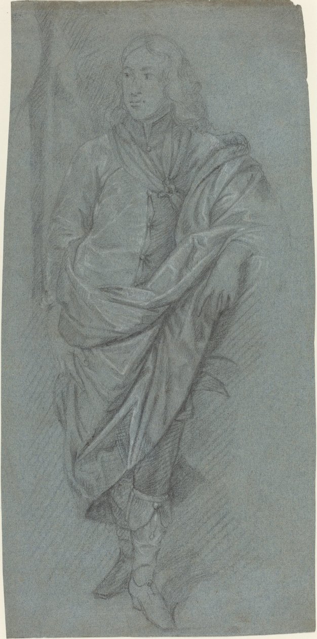 Young Englishman (Lord John Stuart?) by after Sir Anthony van Dyck Allan Ramsay