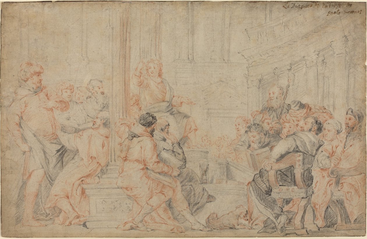 Christ among the Doctors by after Veronese
