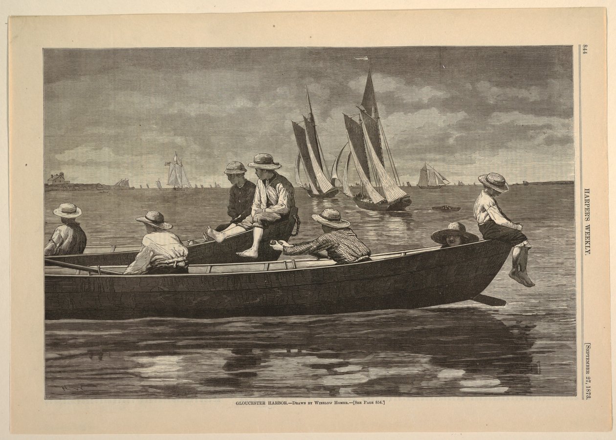 Gloucester Harbor, from Harper