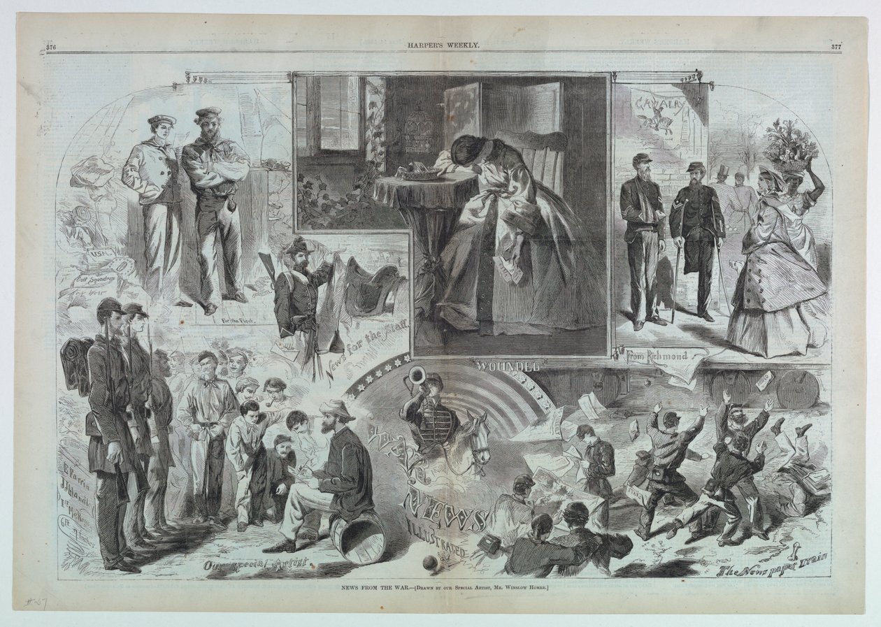 News from the War by Winslow Homer