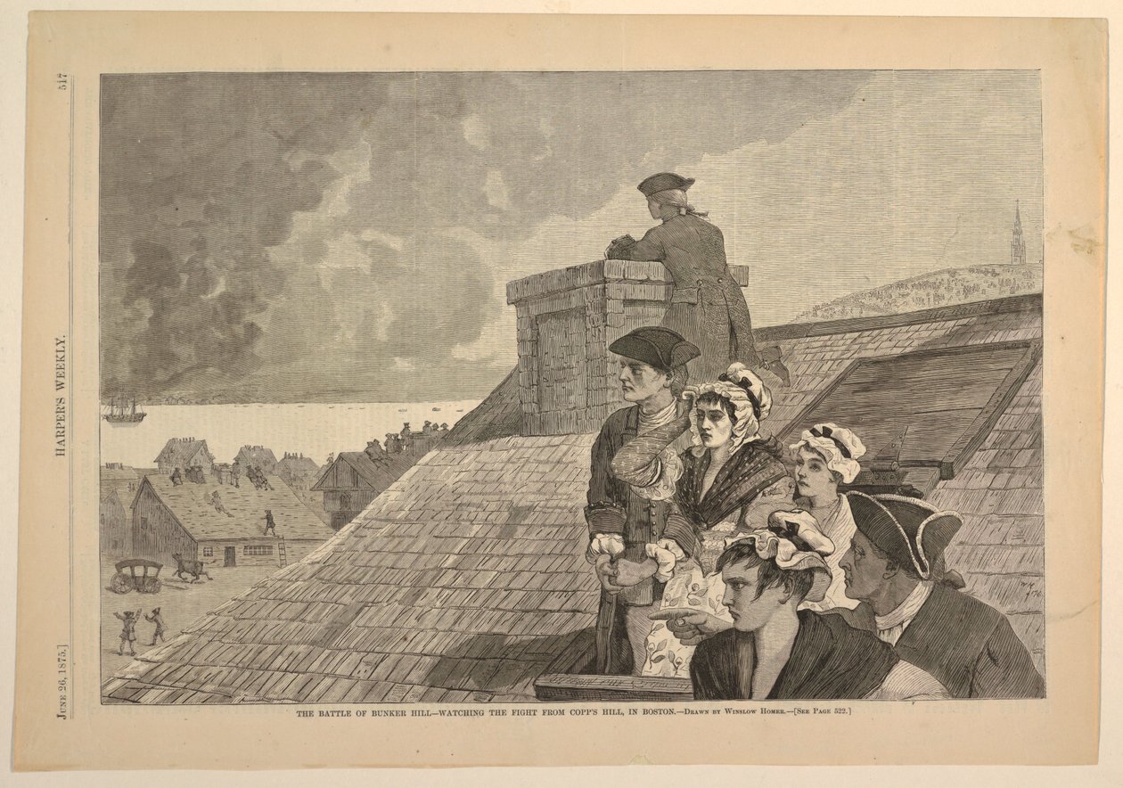 The Battle of Bunker Hill – Watching the Fight from Copp