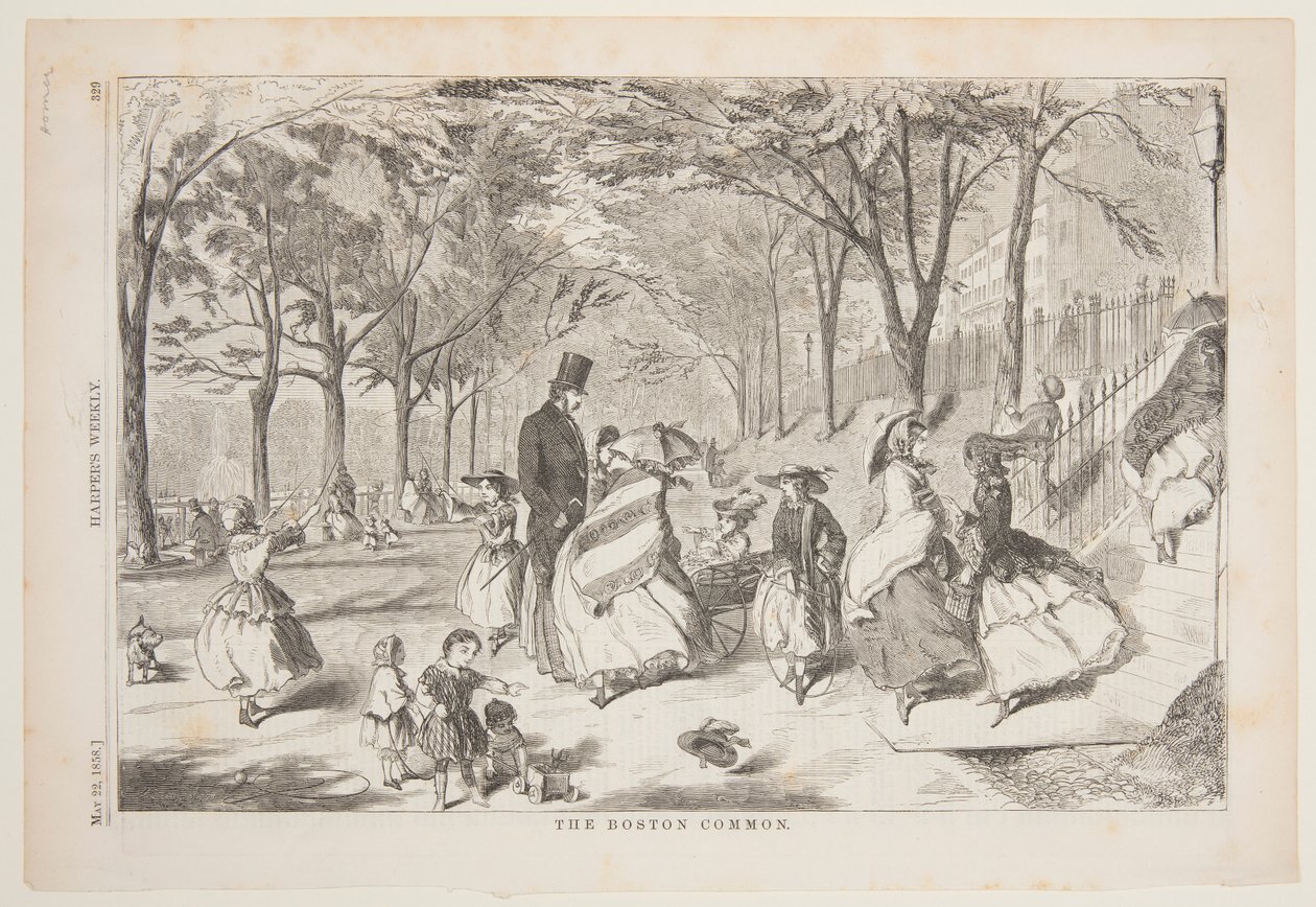 The Boston Common by Winslow Homer