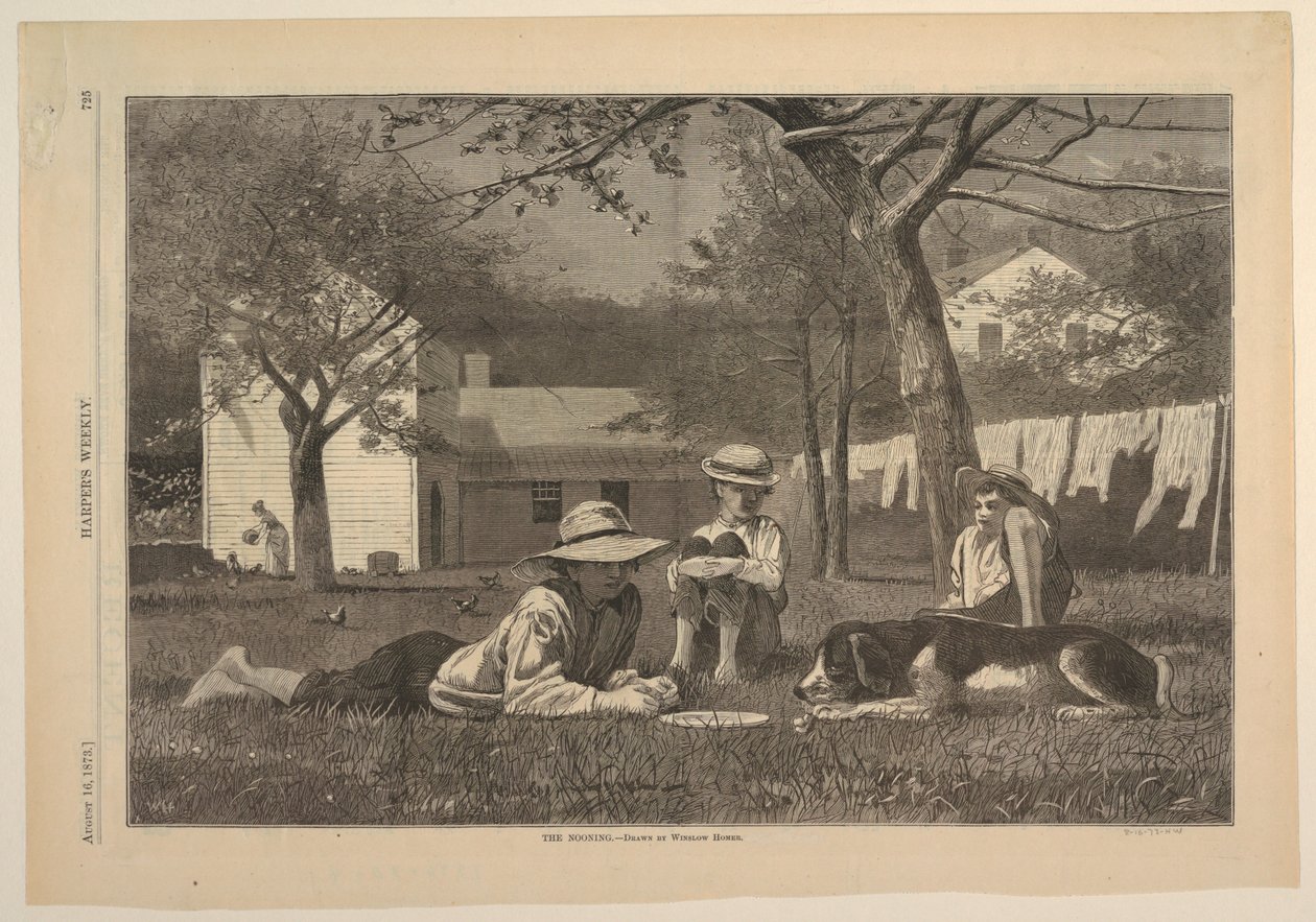 The Nooning by after Winslow Homer