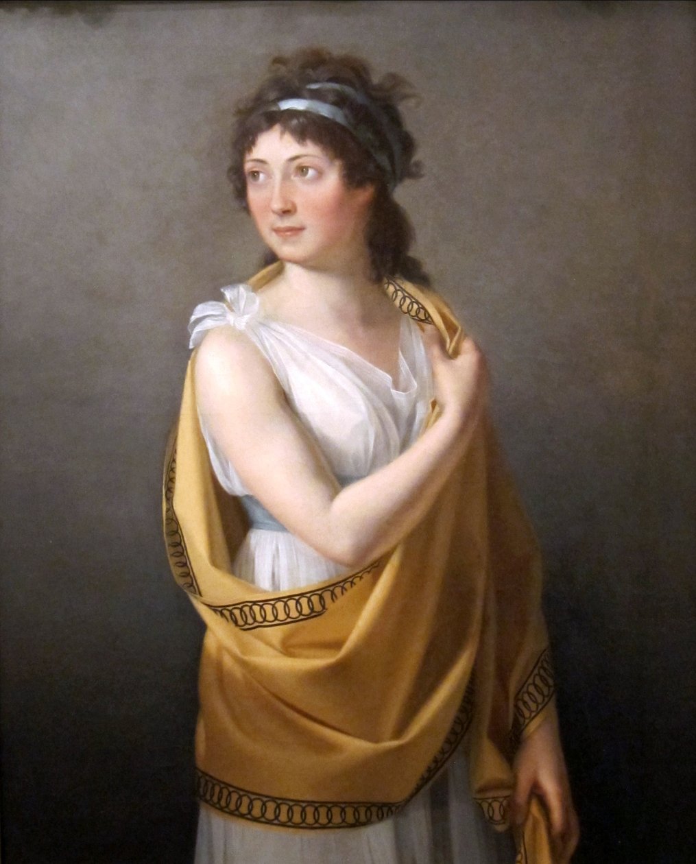 Teresa Cabarrus, Descendant of Jean de Fourcade, Thérèse Tallien by anonyme école française