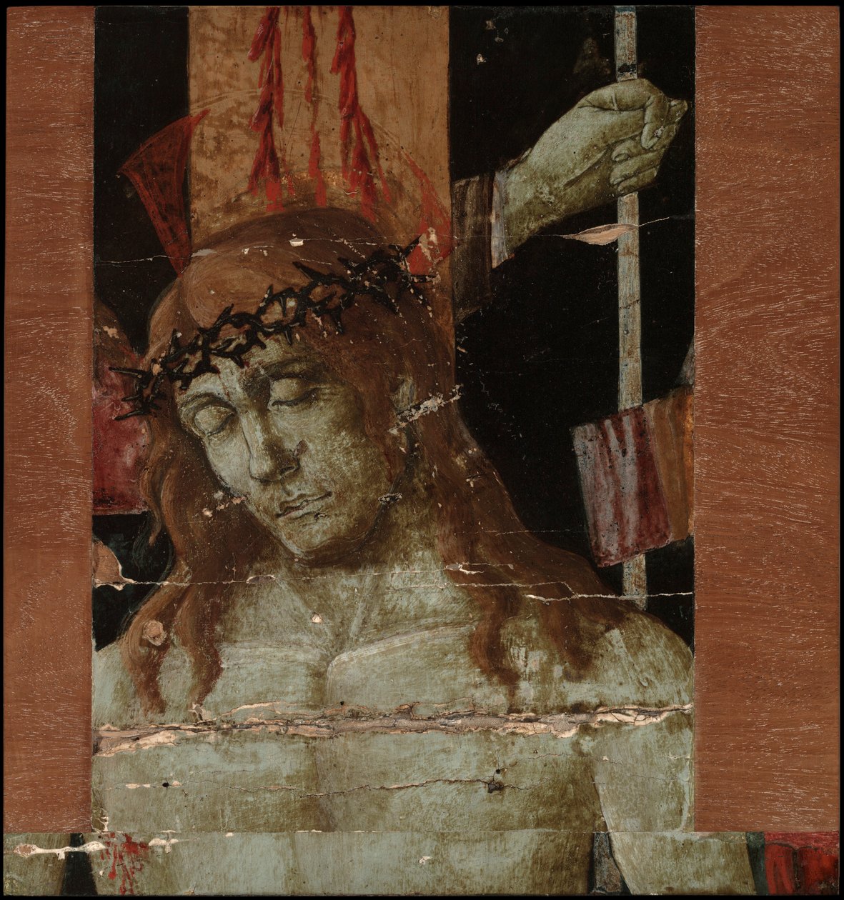 Christ as the Man of Sorrows by anonymous 