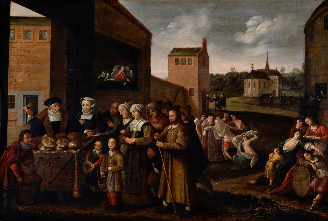 The Seven Works of Mercy by anonymous 