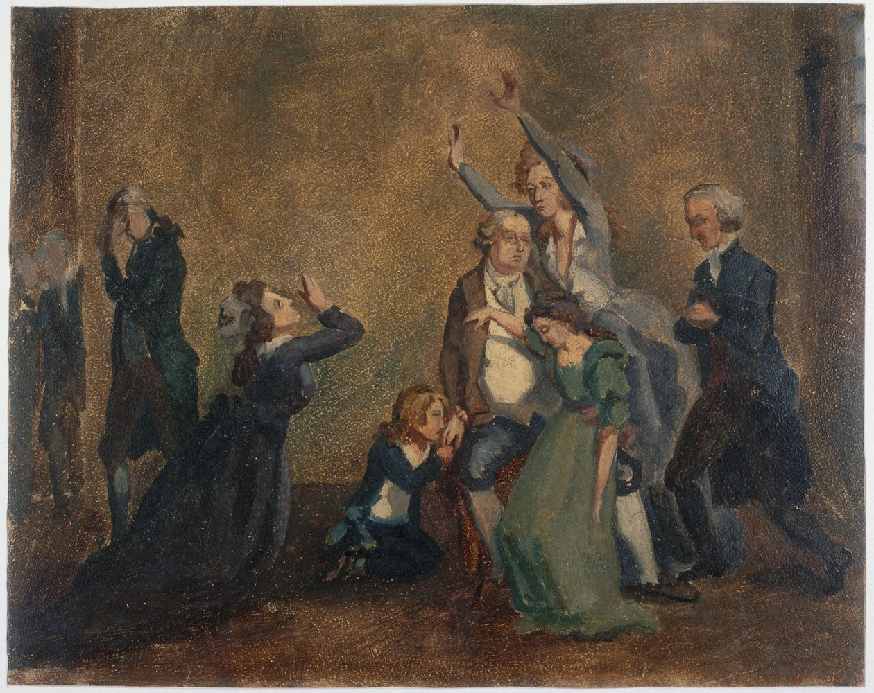 Farewell of Louis XVI to His Family, January 20, 1793 by anonymous 