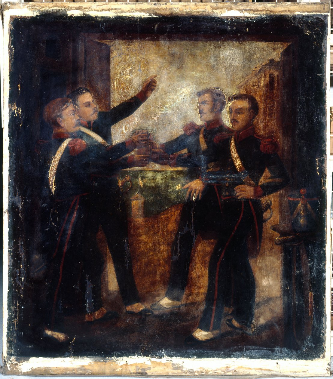 At the Four Sergeants of La Rochelle. Innkeeper