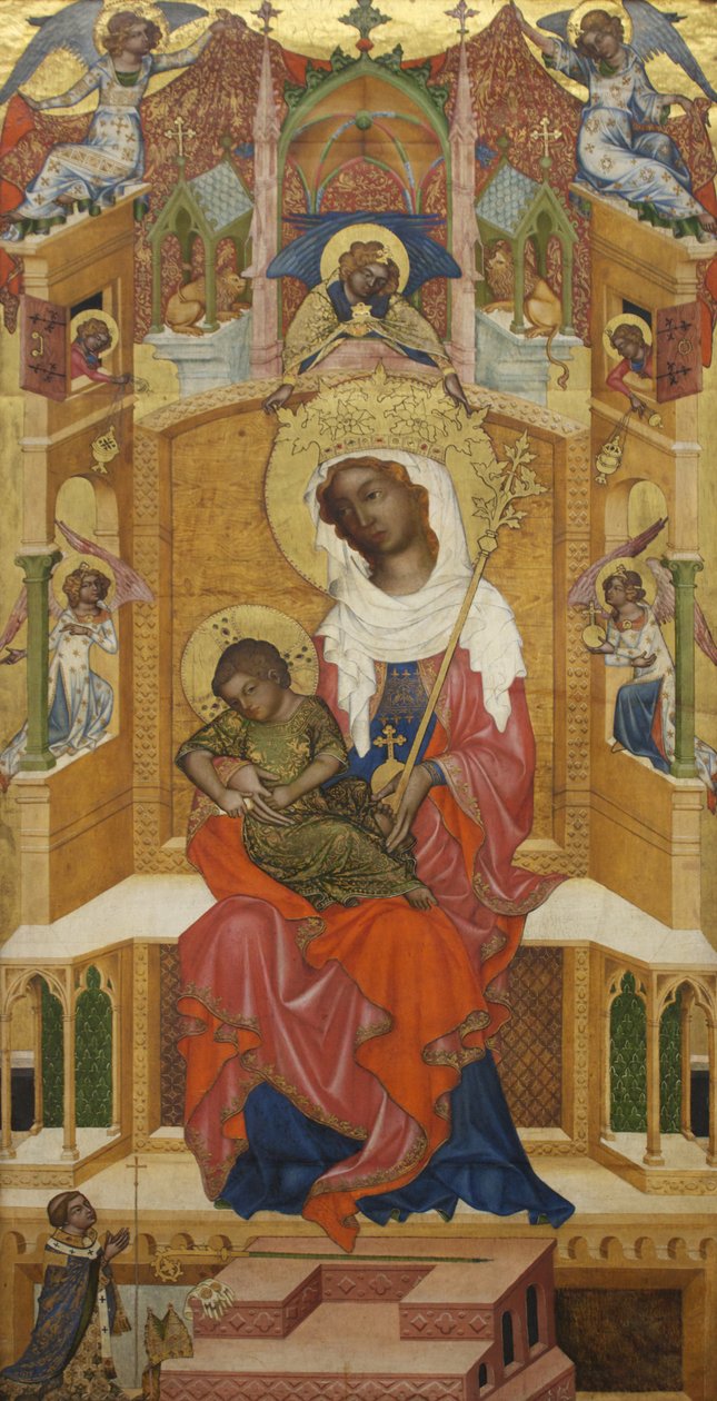 Glatz Madonna by anonymous 