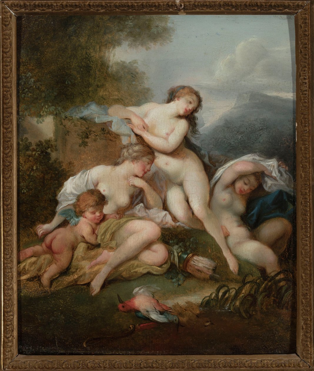 Diana and Nymphs (Bath of Diana) by anonymous 
