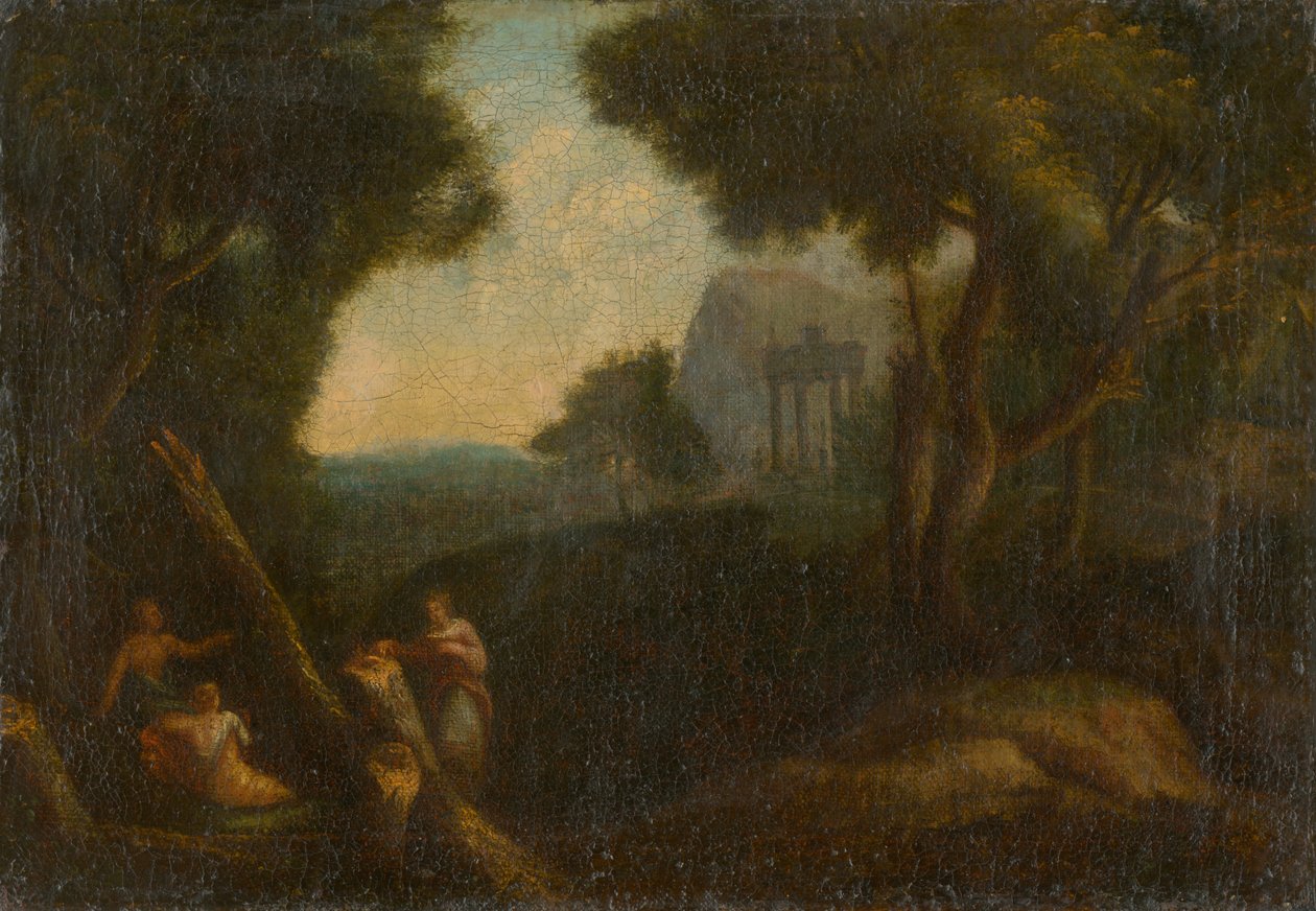 Nymphs in the Forest by anonymous 