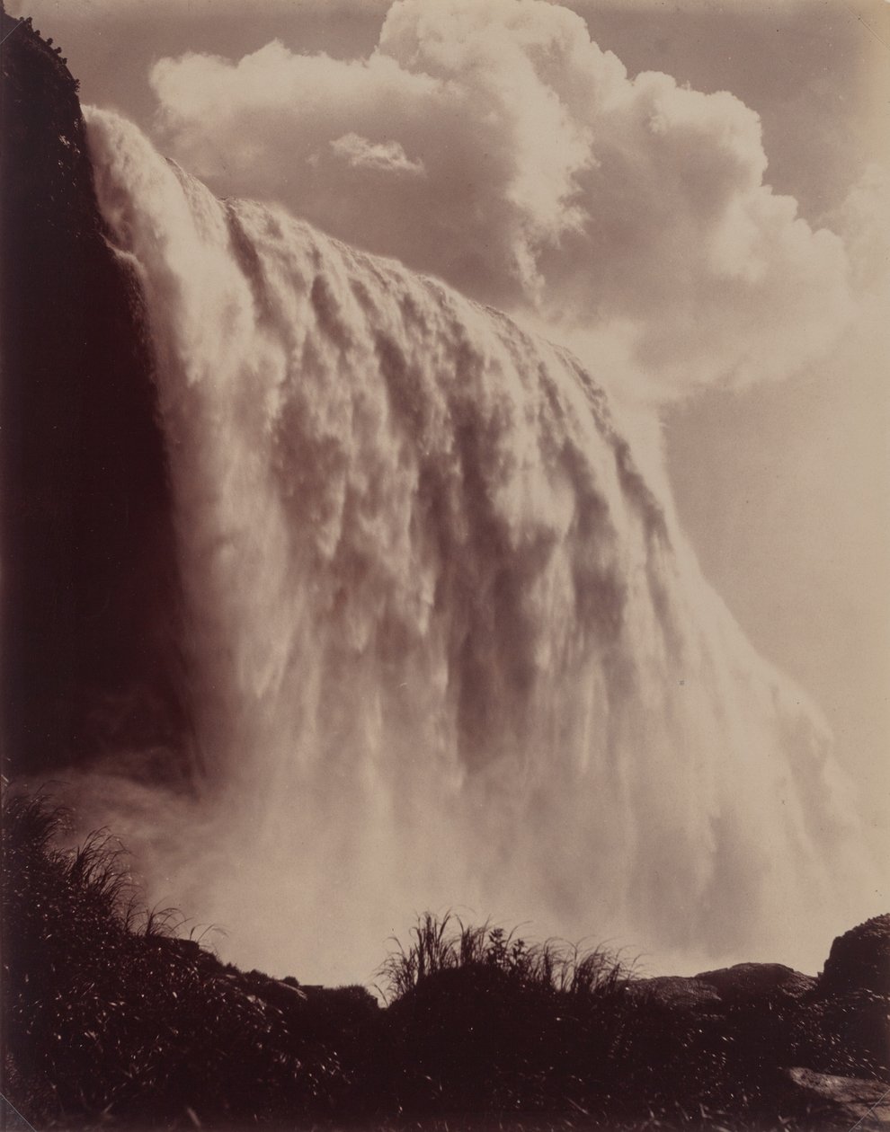 Niagara Falls by attributed to Charles Bierstadt