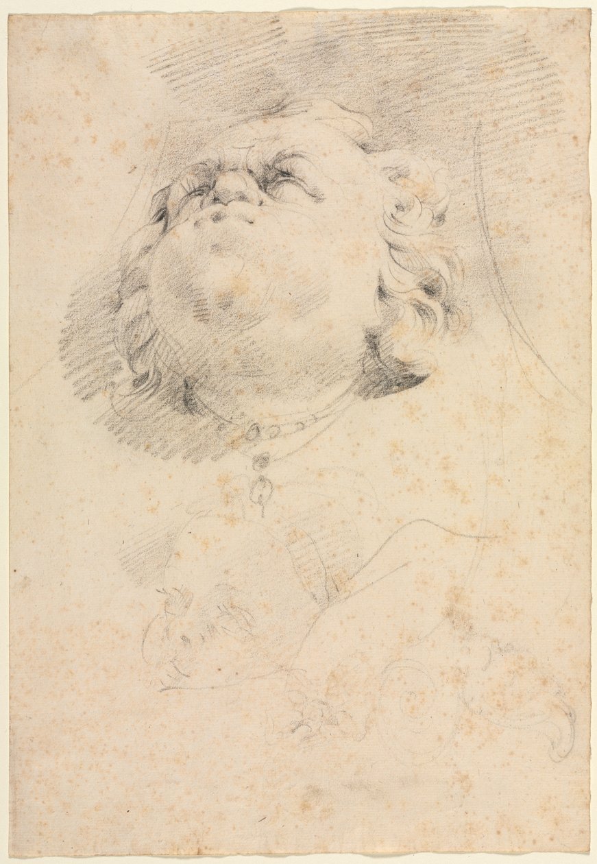 Sketch of a Heads after Giambologna