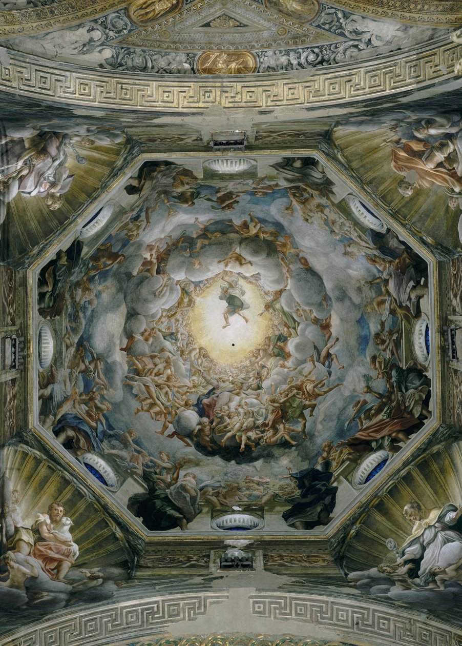 Assumption of the Virgin, from the ceiling of the dome, 1526-30 by Antonio da Correggio