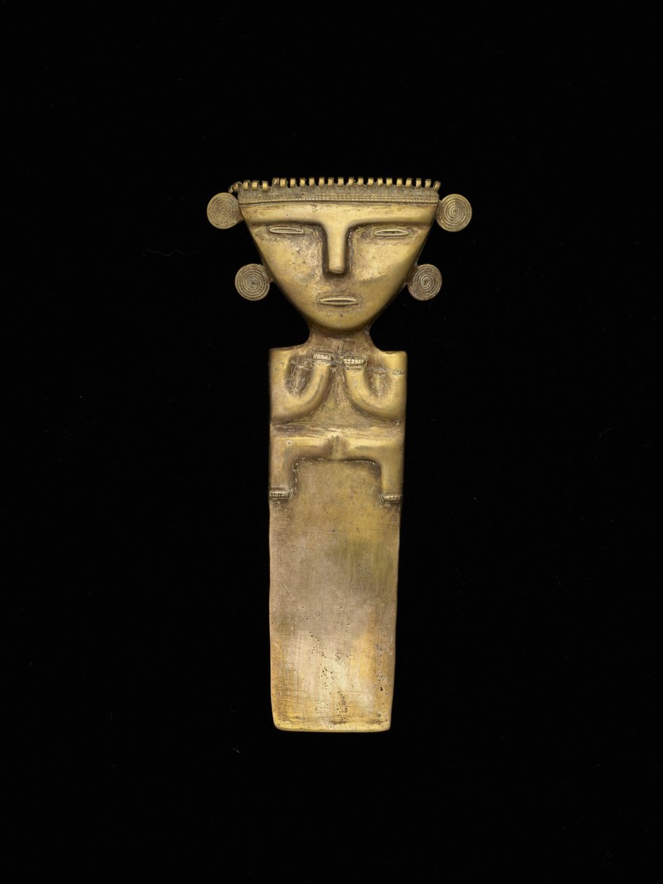 Figural Pendant, 200-1600 AD by civilization Quimbaya