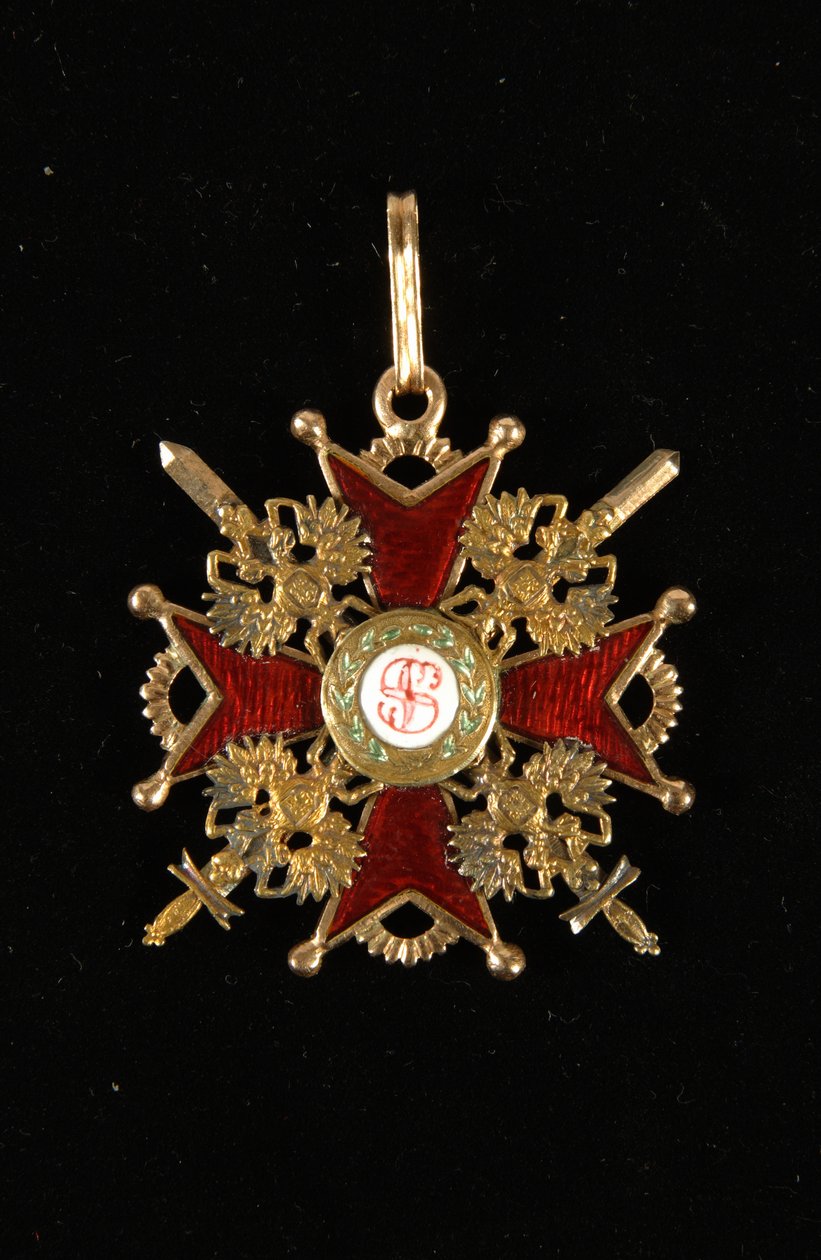 The Badge of the Order of Saint Stanislaus, Third Class by decorations and medals Orders