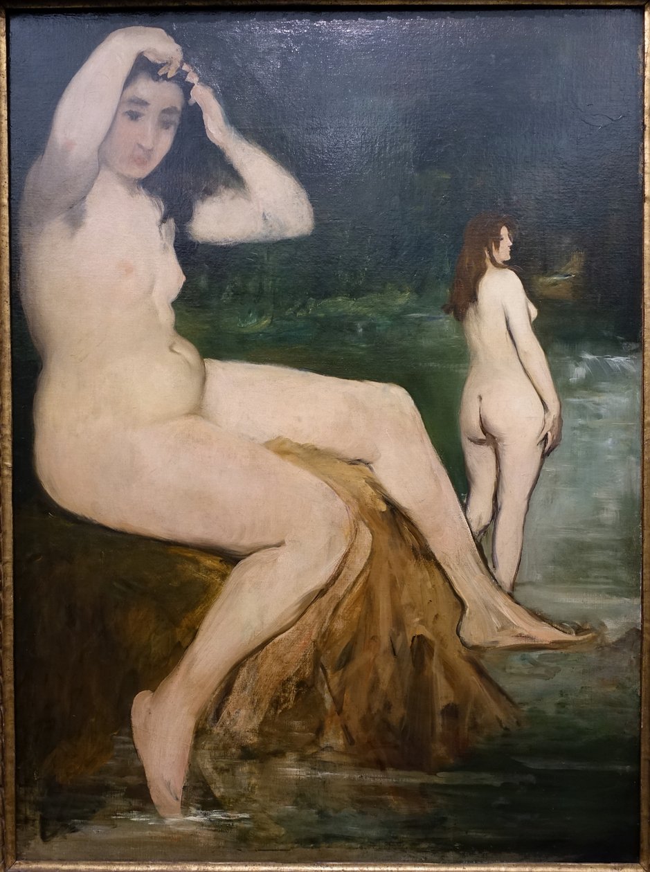 Bathers on the Seine by Édouard Manet