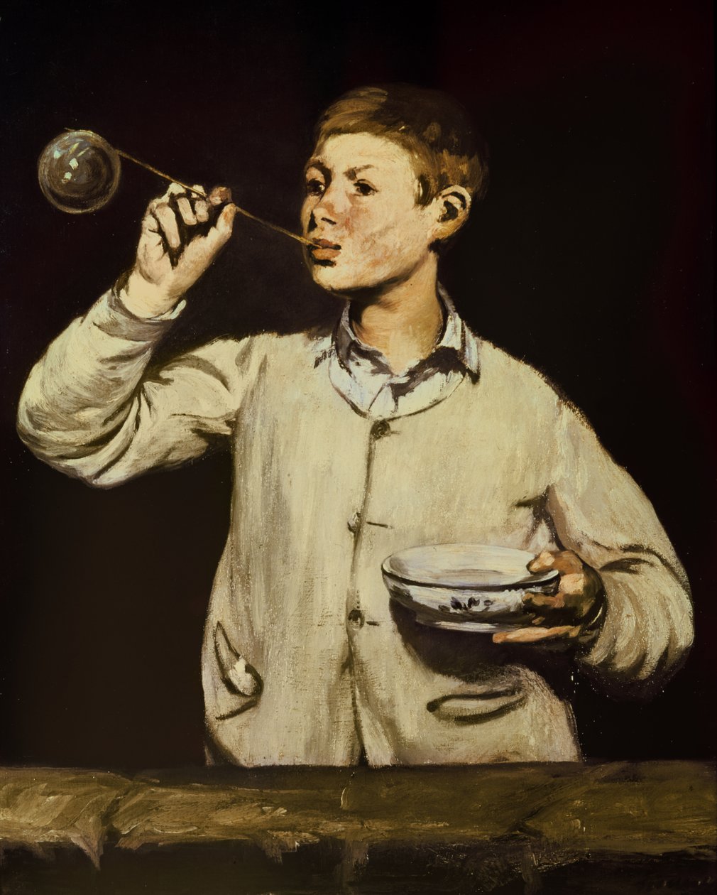 Boy Blowing Bubbles, 1867-69 by Édouard Manet