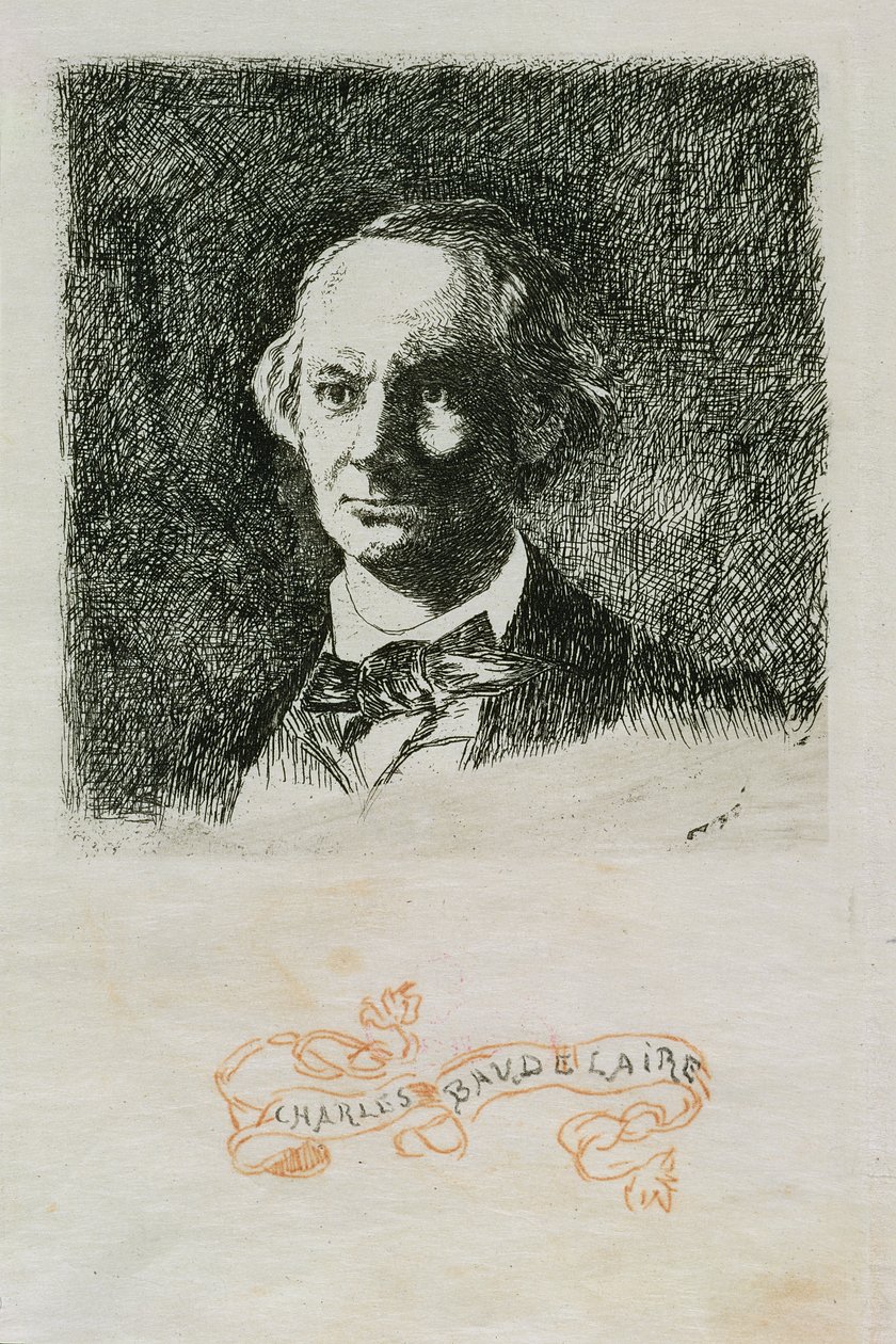 Charles Baudelaire by Édouard Manet