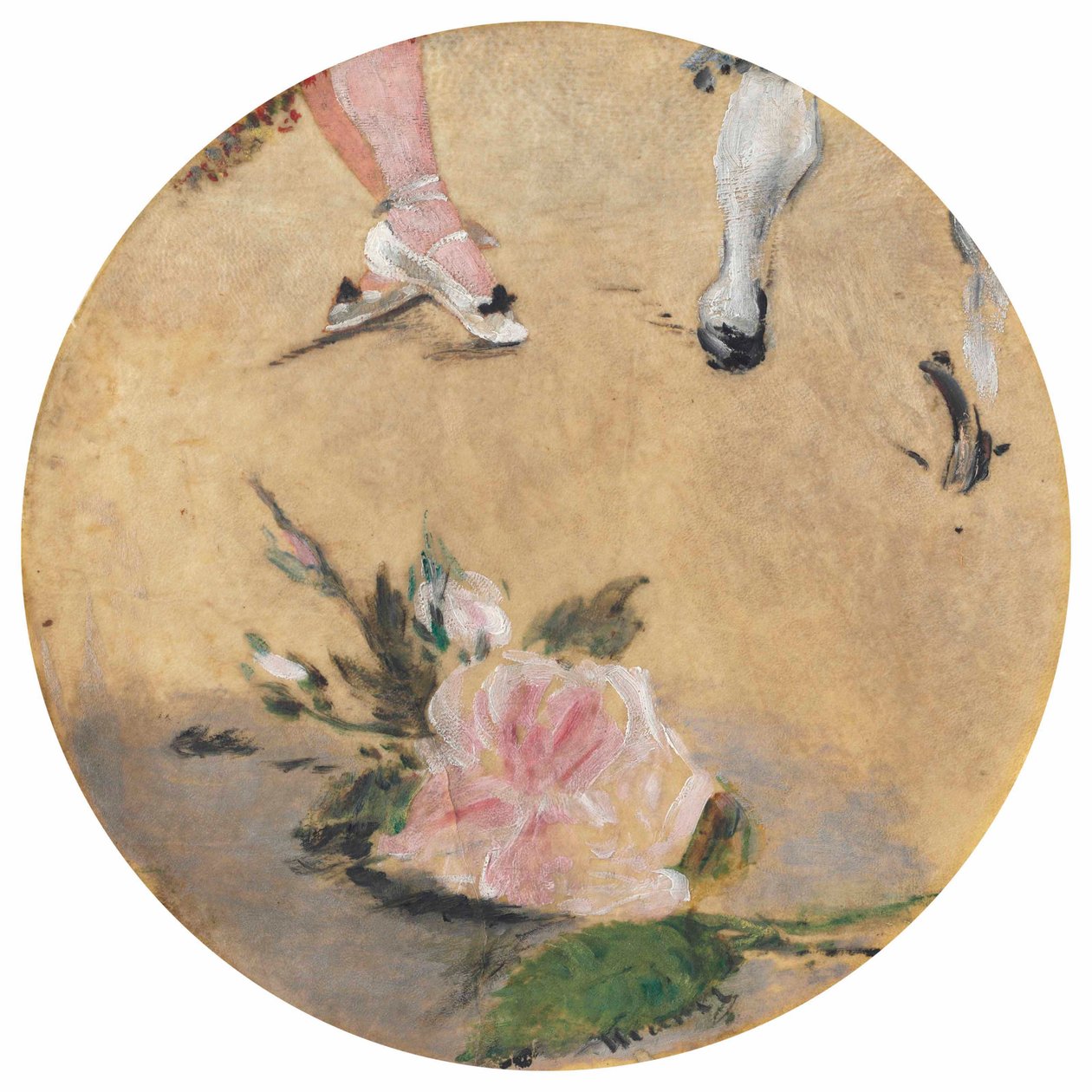 Ballet Shoes by Édouard Manet