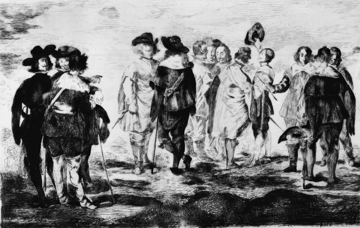 The Little Cavaliers by Édouard Manet
