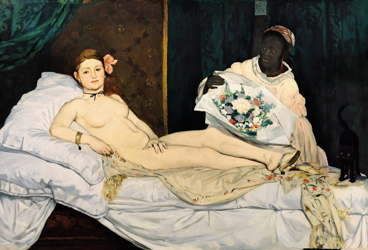 Olympia, 1863 by Édouard Manet