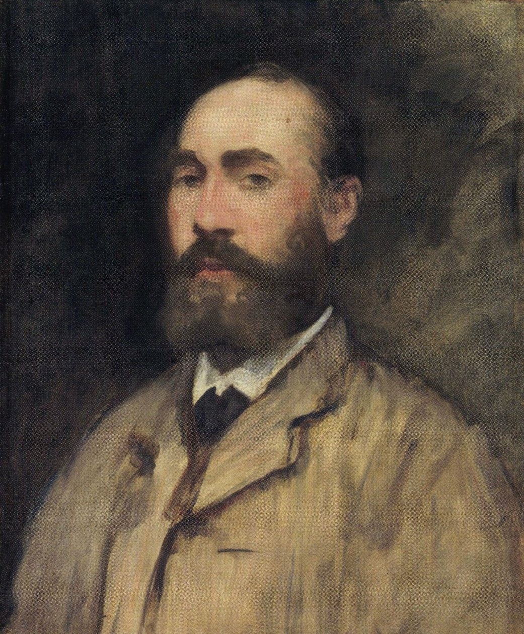 Portrait of Jean-Baptiste Faure by Édouard Manet