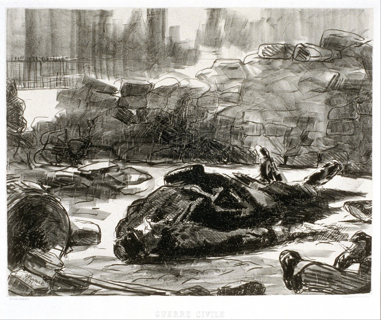 Civil War by Édouard Manet