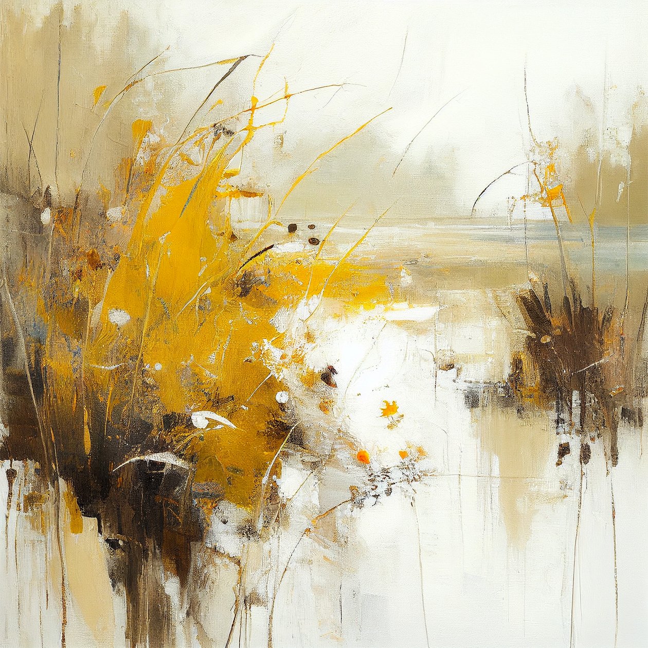Abstract Marsh Swamp by F. Abderrahim