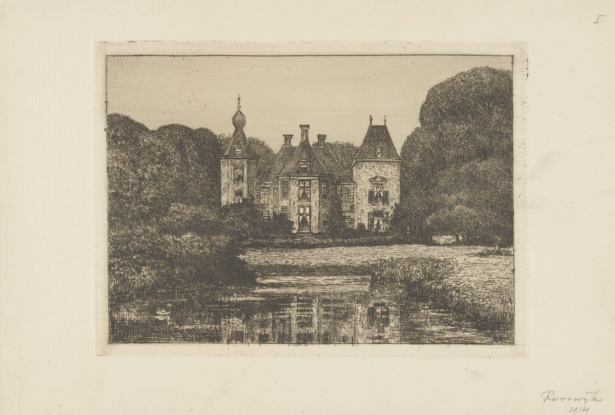 House Rooswijk by jonkheer Barthold Willem Floris van Riemsdijk