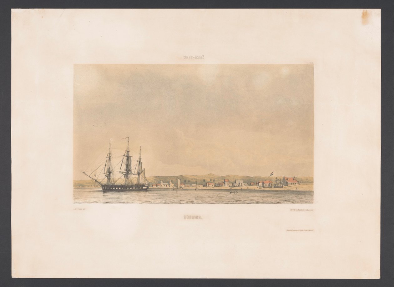 Bonaire (West Indies) by jonkheer Jacob Eduard van Heemskerck