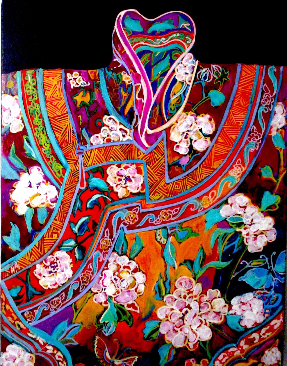 Chinese Jacket, 2016 by linda arthurs