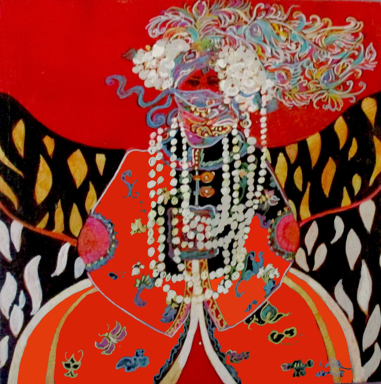 Ethnic Woman Number 3, 2017 by linda arthurs
