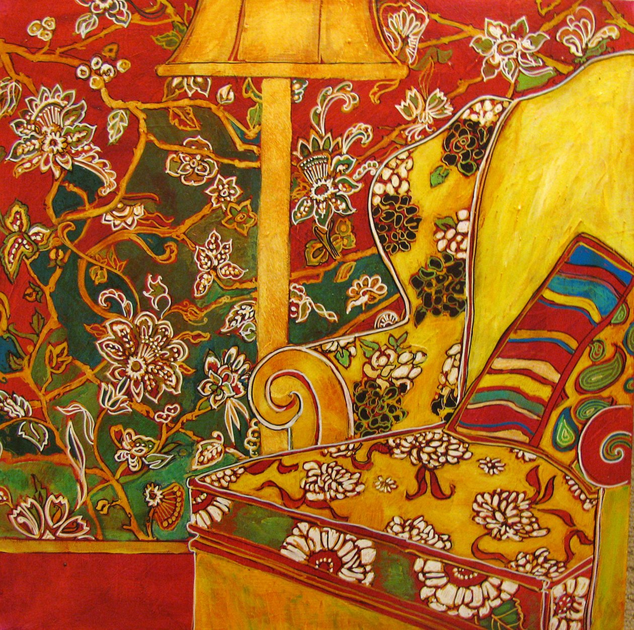 Living Room Chair, 2016 by linda arthurs
